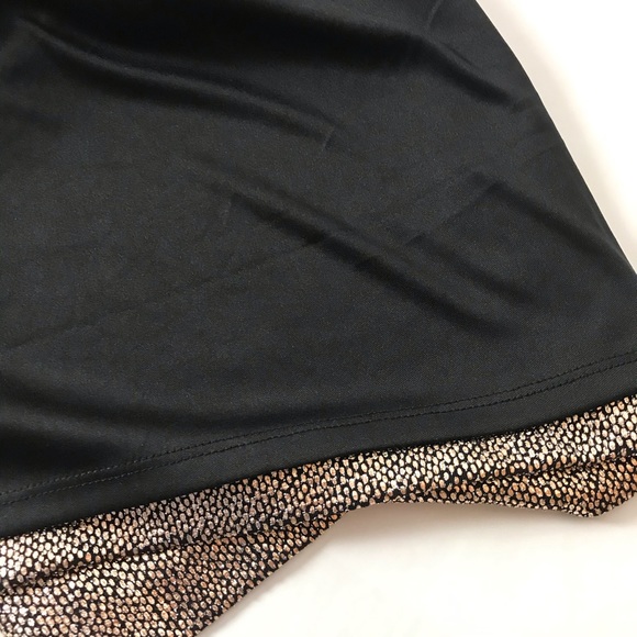 Tahari ASL Hammered Stretch Metallic Dress - Picture 12 of 16